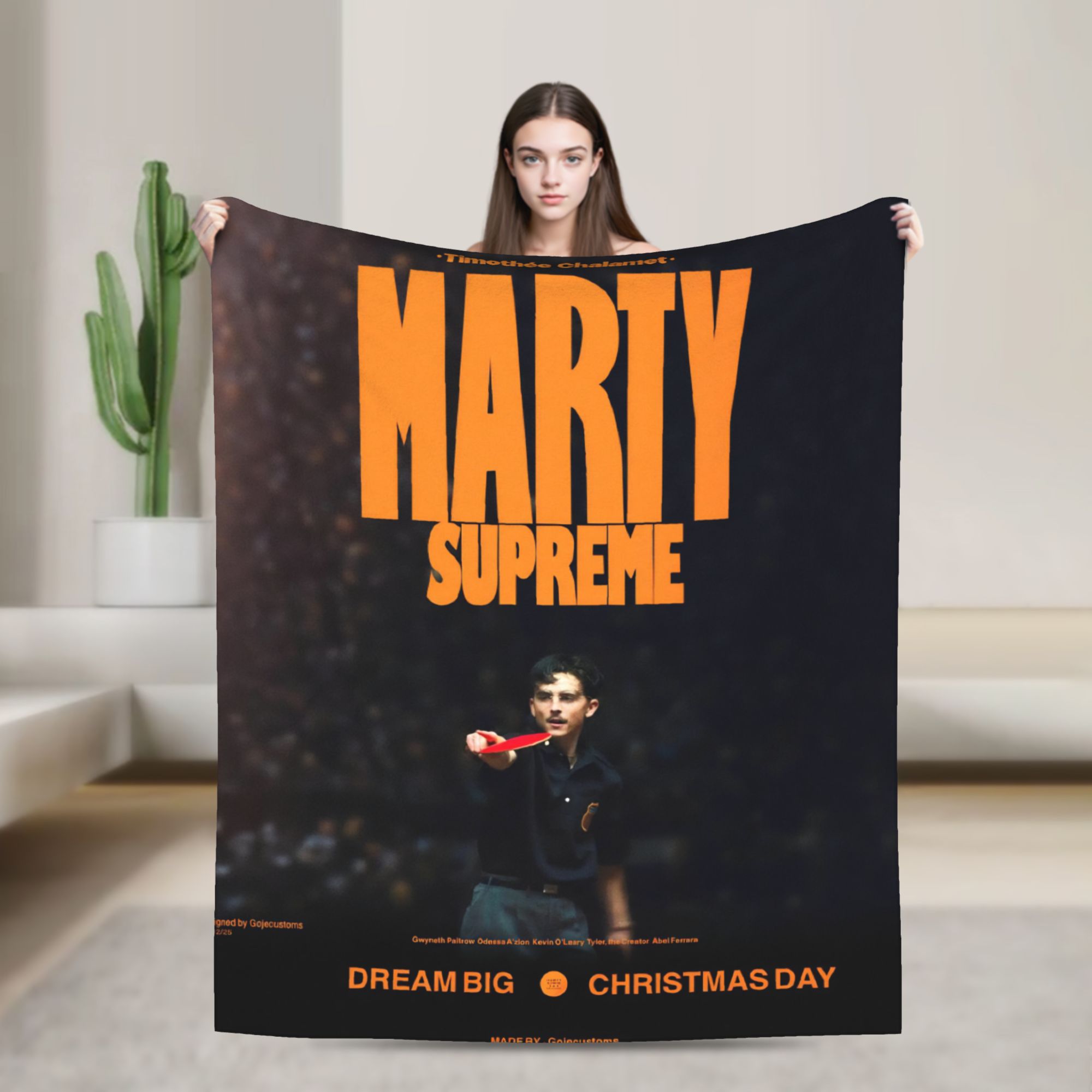 Table Tennis Marty Supreme - 마티 슈프림 블랭킷스 플란넬 올 시즌