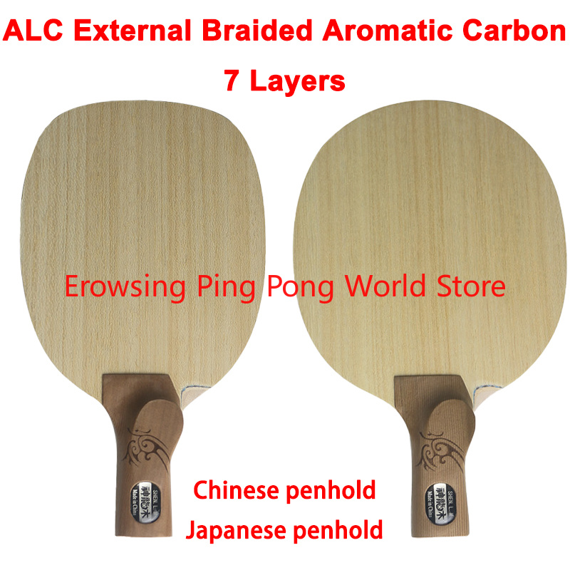 Table Tennis In Japanese - 션롱 우드 ALC 카본 탁구 블레이드