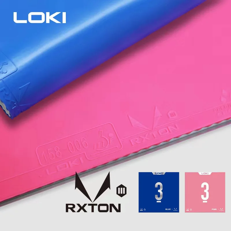 Table Tennis Movie - 오리지널 LOKI RXTON 1&3 블루 핑크