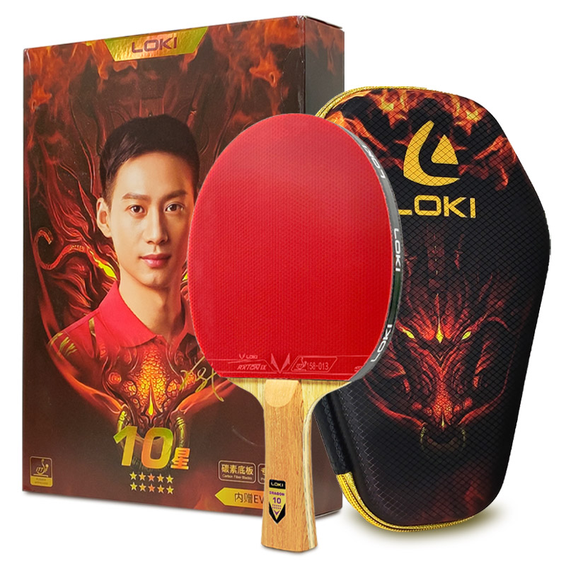 Table Tennis Movie - 오리지널 LOKI 탁구 라켓 드래곤 시리즈