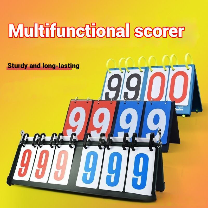 Table Tennis Scoreboard - 경쟁 점수판 당구 다기능 플립 점수판