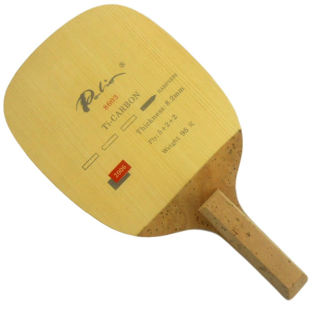 Table Tennis In Japanese - PALIO 8603 탄소 티타늄 탁구 블레이드