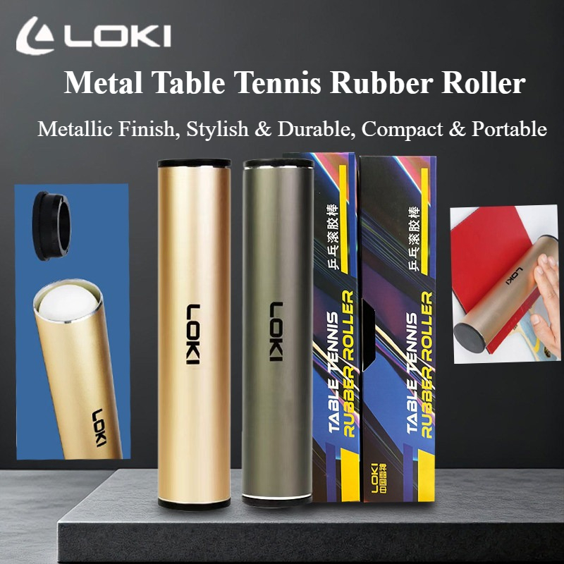 Table Tennis Movie - LOKI 금속 탁구 러버 롤러 볼