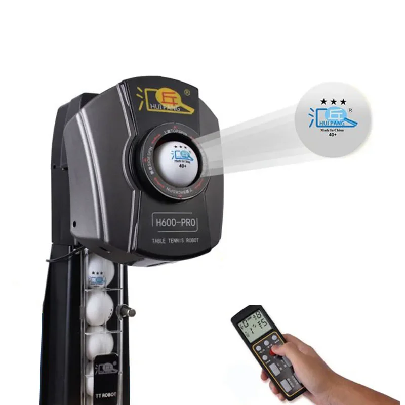 Robot Ball Machine - HUIPANG H 600-PRO 스핀 자동 2.4G