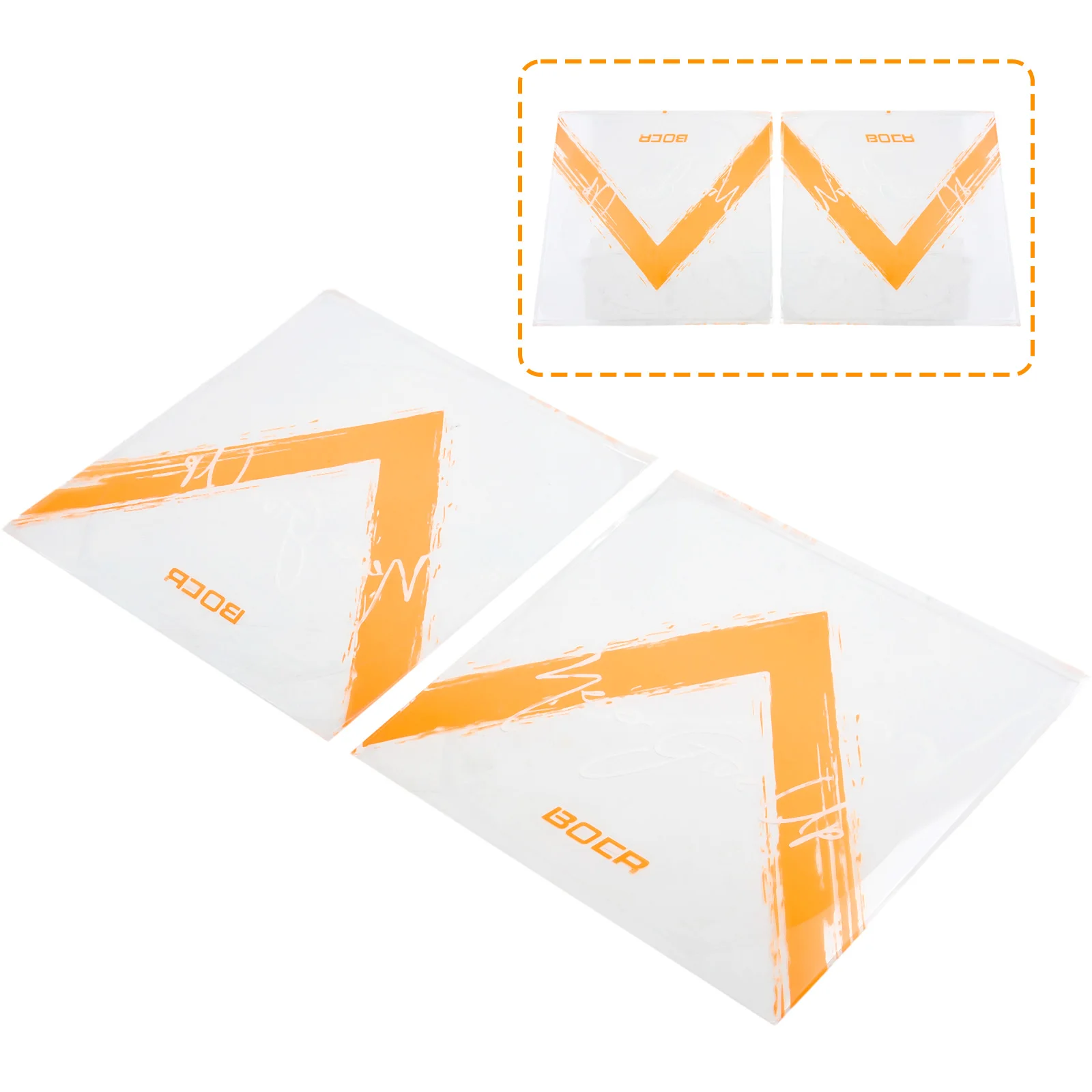 2 Pcs 패들 고무 보호 필름 탁구 라켓 스티커 필름 - Table Tennis Rubber Protective Film 리뷰 및 가격