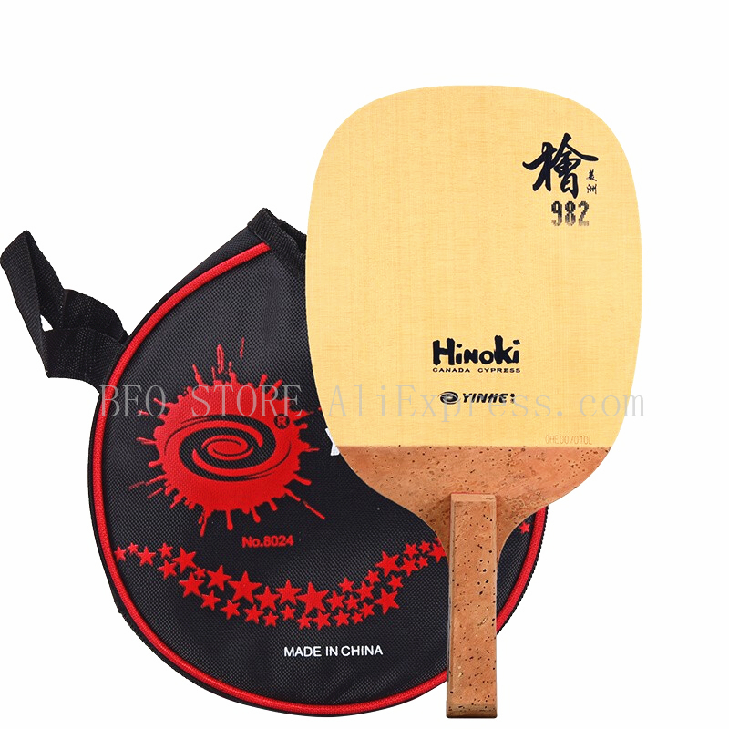 YINHE 982 일본 펜홀드 JS 히노키 탁구 블레이 - Table Tennis In Japanese 리뷰 및 가격
