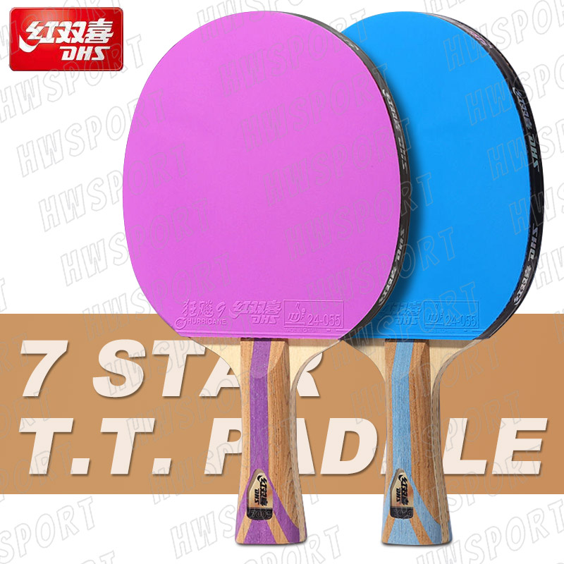 DHS 6 스타 컬러 탁구 라켓, 7 스타 탁구 패들  - Table Tennis Joola 리뷰 및 가격