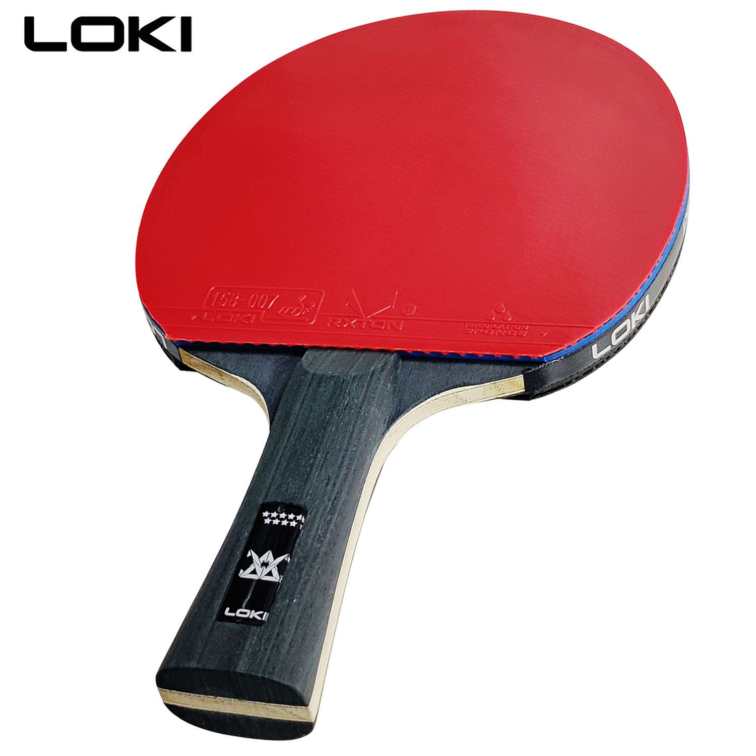 LOKI 9 스타 탁구 라켓 전문 5+2 탄소 탁구 패 - Table Tennis Movie 리뷰 및 가격