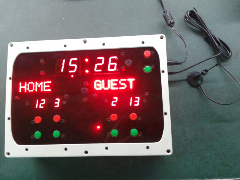 원격 무선 전자 디지털 축구 배구 탁구 농구 LED 점 - Table Tennis Scoreboard 리뷰 및 가격