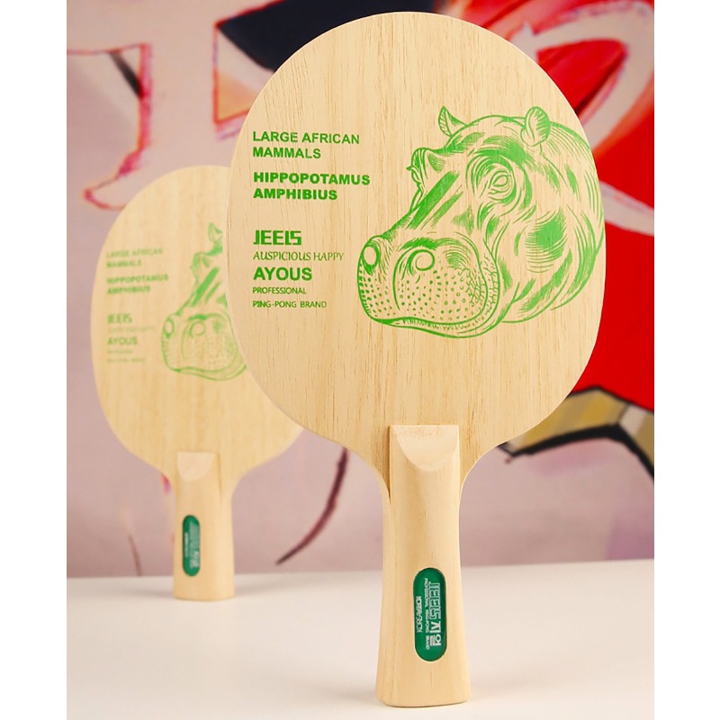 JEELS 그린 히포 1겹 아유스 탁구 블레이드 일본식 - Table Tennis In Japanese 리뷰 및 가격