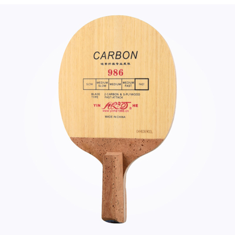 오리지널 갤럭시 Yinhe 986 탁구 블레이드 카본  - Table Tennis In Japanese 리뷰 및 가격