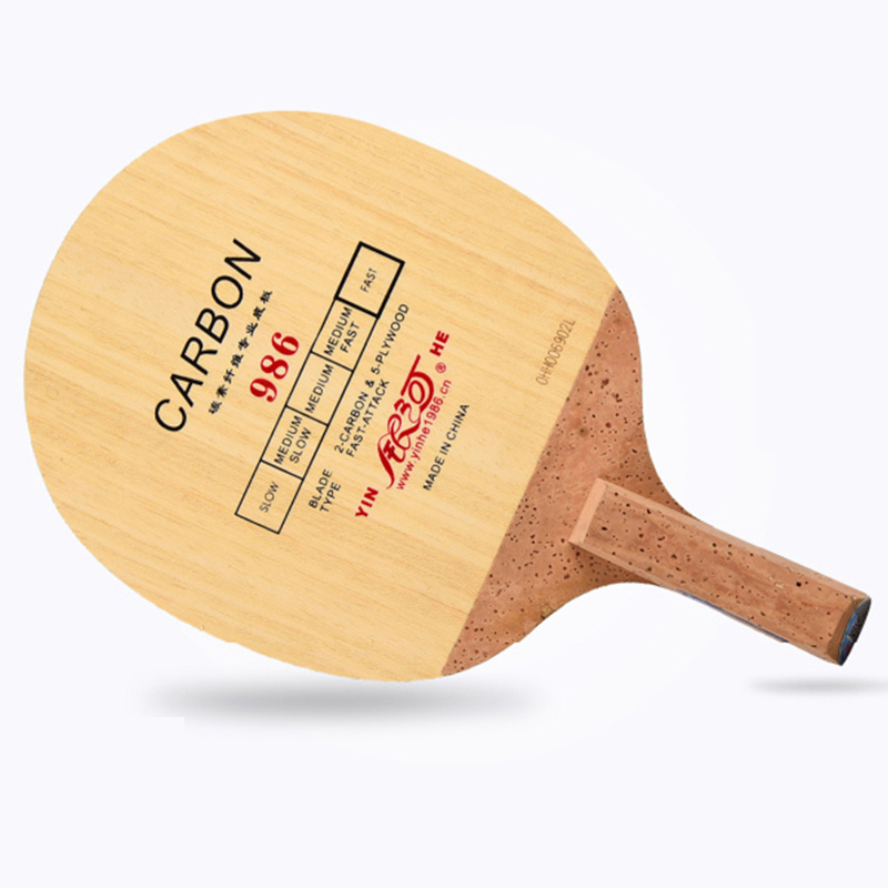 오리지널 갤럭시 Yinhe 986 탁구 블레이드 카본  - Table Tennis In Japanese 리뷰 및 가격