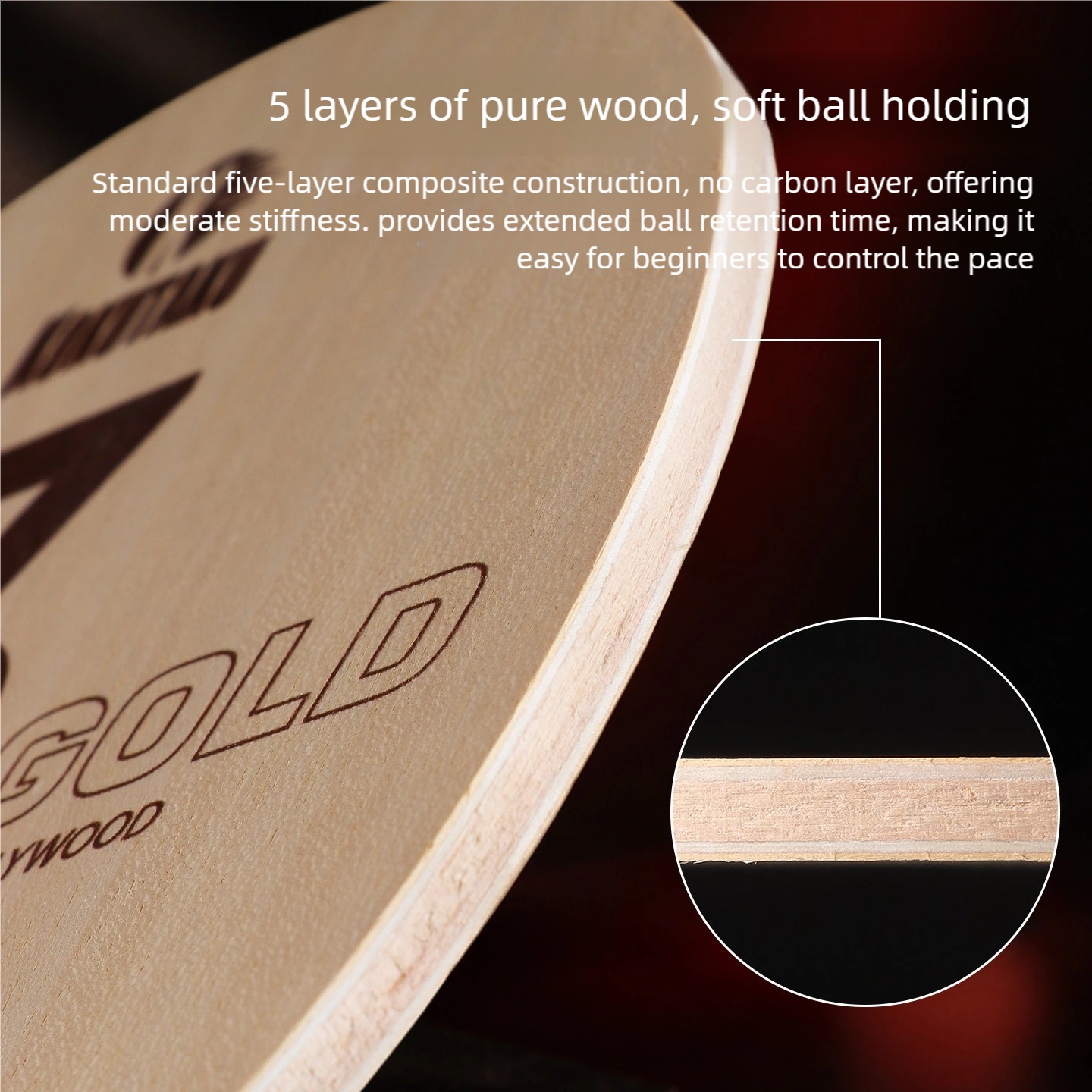 KOKUTAKU 730G1 5겹 올우드 탁구 블레이드  - Table Tennis In Japanese 리뷰 및 가격