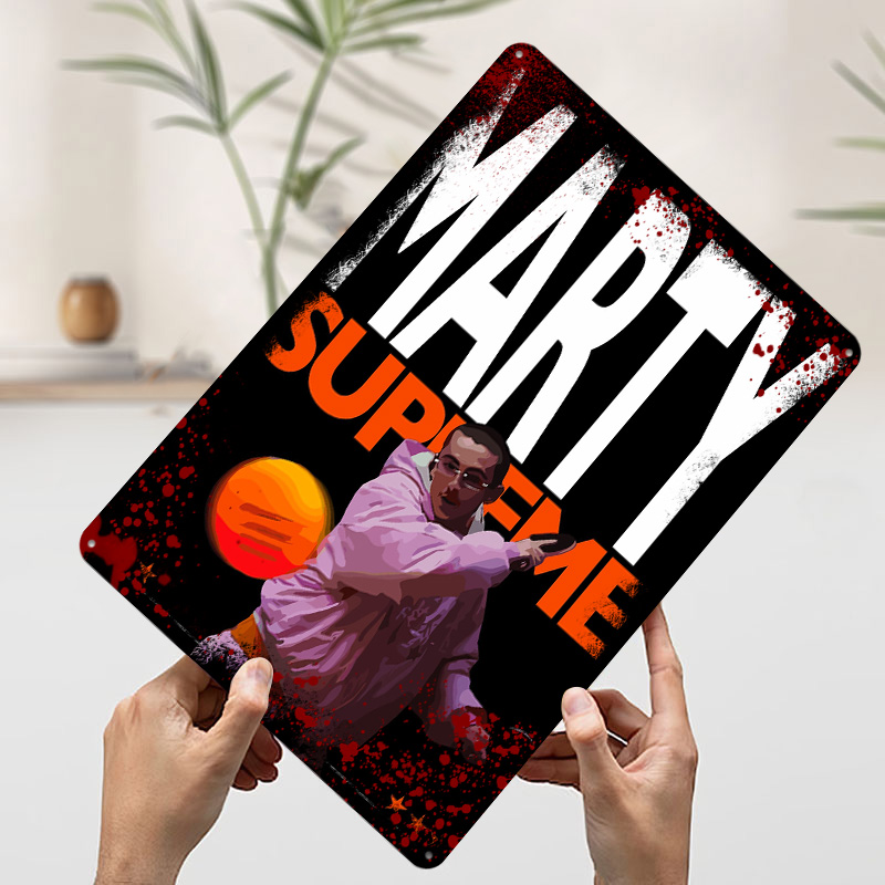 마티 슈프림 탁구 아트 틴플레이트 포스터 맞춤형 벽 장 - Table Tennis Marty Supreme 리뷰 및 가격