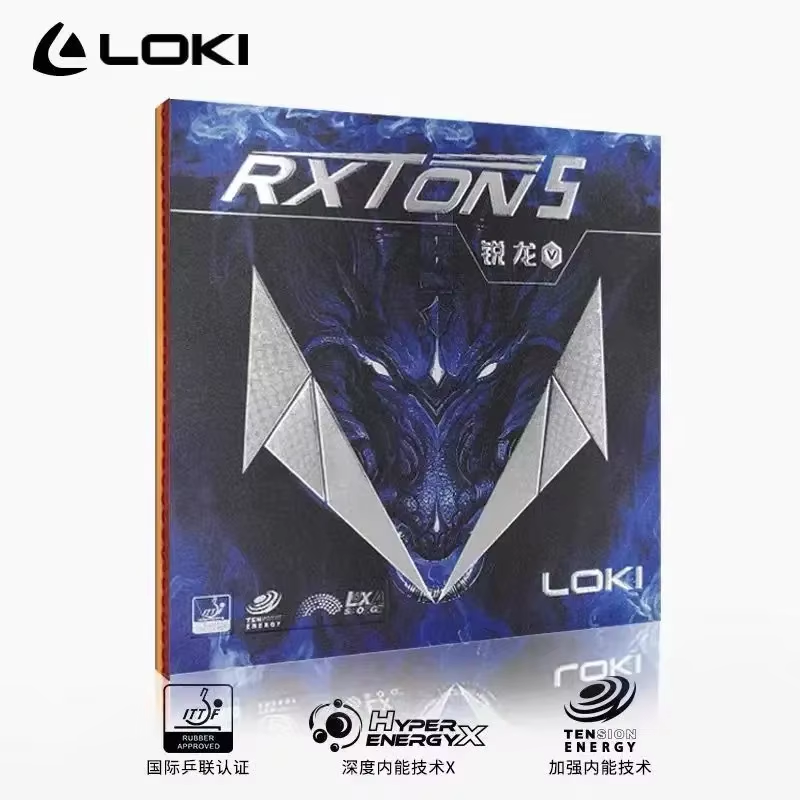 LOKI RXTON 5 고탄성 탁구 고무 끈적 끈적한  - Table Tennis Movie 리뷰 및 가격