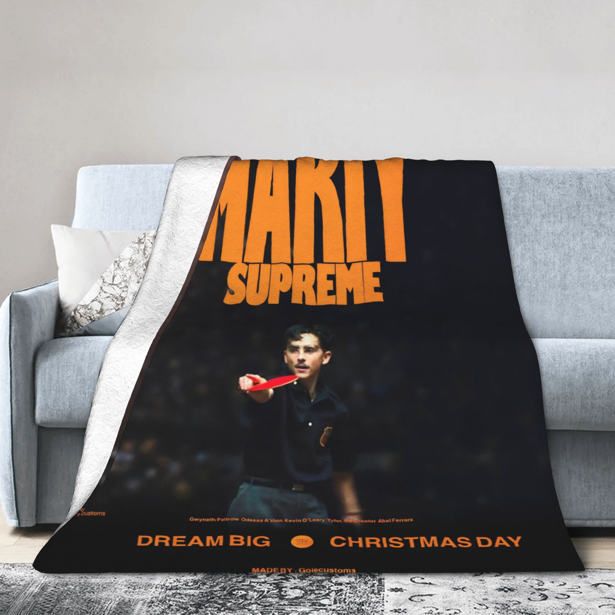 마티 슈프림 블랭킷 플란넬 올 시즌 탁구 다기능 슈퍼  - Table Tennis Marty Supreme 리뷰 및 가격